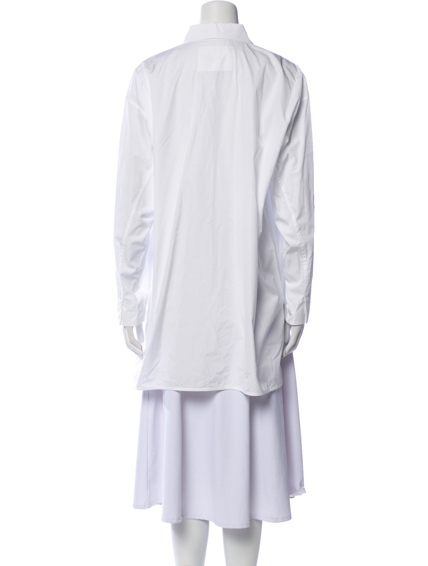 Jil Sander Long Sleeve Button-Up Top